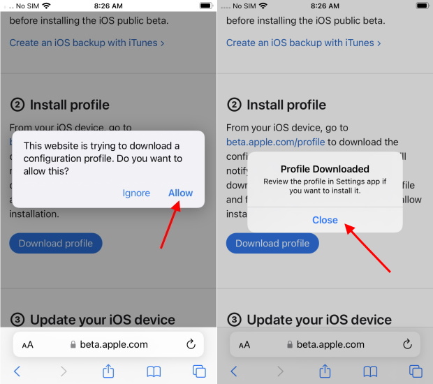 కొత్త iOS 16 పబ్లిక్ బీటా ప్రొఫైల్ని డౌన్లోడ్ చేయండి